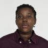 Portrait of an African girl with braids